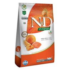 Imagem de Ração Farmina N&D Pumpkin Salmão, Abóbora e Laranja para Gatos Adultos - 400 g