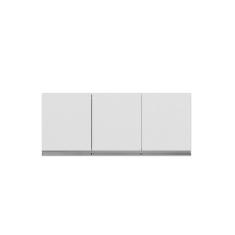 Imagem de Aéreo Armário Andreia 120 cm 3 Portas Bco - AJL Móveis