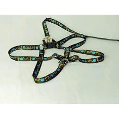 Imagem de Kit de Peitoral e Guia Ajustável RBPet - Cães e Animais de Mini Porte