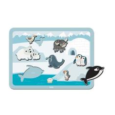 Imagem de Quebra-Cabeça de Encaixe Animais do Gelo - Babebi