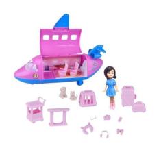Imagem de Boneca Avião Da Judy Com Acessórios Samba Toys Ref.465 Rosa