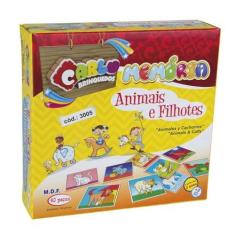 Imagem de Jogo Da Memória Animais E Filhotes Carlu