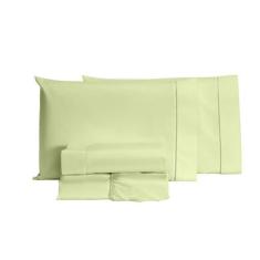 Imagem de Jogo De Lençol Queen 04 Peças Percal 200 Fios Ponto Palito  - Forte Le