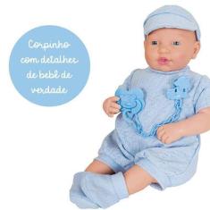 Imagem de Boneco Bebe Reborn Ninos Pesadinho Menino Cotiplas