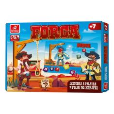 Imagem de Jogo Da Forca Descubra A Palavra Fuja Do Xerife C/ Tabuleiro