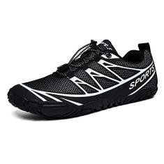 Imagem de NING456 Tênis Sapatos Aquáticos Caminhadas À Beira-Mar Esporte Surf Chinelos Secagem Rápida Antiderrapante