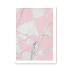 Imagem de Arte Maníacos Quadro Decorativo Textura Escandinava  - 23x16,25cm (Moldura caixa em laca )