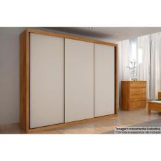 Imagem de Guarda Roupa 3 Portas de Correr e 6 Gavetas Paradizzo/Palazzo Cumaru/Fendi - Novo Horizonte