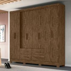 Imagem de Guarda Roupa Casal Grande com 8 Portas 273x222cm San Lorenzo Moval