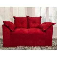 Imagem de Sofá 2 Lugares Vermelho 608 Paris - Alpoim