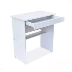 Imagem de Escrivaninha Estudo Home Home Oficie 1 Gaveta Notebook Gamer(Branco)