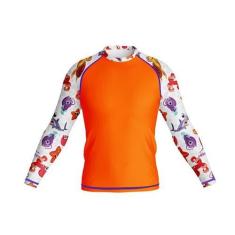Imagem de Camisa Verão Longa Infantil Moda Praia Uv 50 Estampada Lrj - Fantasia 