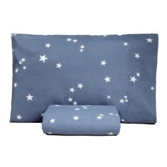 Imagem de Lençol Solteiro Com Elastico 02 Peças Algodão Misto 150 Fios - Js Oliv