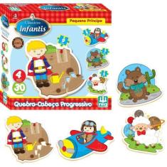 Imagem de Quebra Cabeça Infantil Progressivo Pequeno Príncipe - Nig Brinquedos