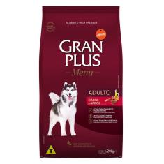 Imagem de Ração Granplus Menu Carne E Arroz Para Cães Adultos - 20 Kg