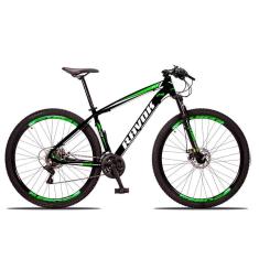 Imagem de Bicicleta Aro 29 Ravok Alumínio 21v Freios a Disco com Suspensão-Unissex