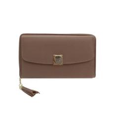 Imagem de Bolsa carteira feminina transversal porta celular - Lucky Girl, Bege E