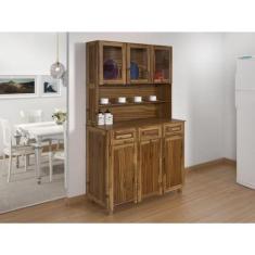 Imagem de Armário para Cozinha 6 Portas 3 Gavetas Salvador Ypê