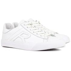 Imagem de Tênis Reserva Go Type R Clean Masculino Com Cadarço Couro Conforto Casual 755220001-Masculino