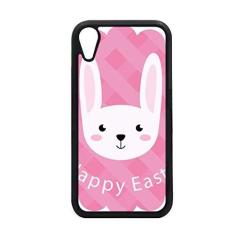 Imagem de Capa com estampa de coelho Happy Easter Festival para iPhone XR para proteção de telefone Apple