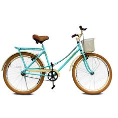 Imagem de Bicicleta Aero Aro 26 Bella Retro 359 Azul Tifanny