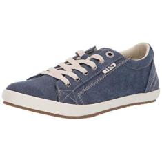 Imagem de Taos Tênis feminino Star - estilo icônico com design de lona para aventuras diárias - cadarço de ajuste personalizado e palmilha removível premium com suporte de arco para conforto