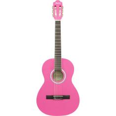 Imagem de Violão Acústico Infantil De Nylon Para Destros Com Tensor Tcg 360 Rosa Thomaz F097