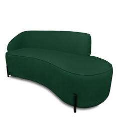 Imagem de Sofá 4 Lugares Orgânico 220cm Pé Ferro Preto Morgan Bouclê D03 - D'Ros