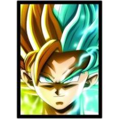 Imagem de Quadro Dragon Ball Goku Anime Desenho Com Moldura G014