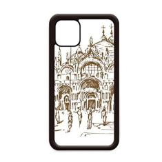 Imagem de Capa Veneziana da Igreja Veneziana para iPhone 12 Pro Max para Apple Mini Mobile Case Shell