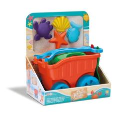 Imagem de Carriola De Praia -c/ Balde-regador-forminhas e + Divertoys