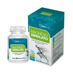 Imagem de Magnésio Dimalato 600Mg Geovit C/ 60 Cápsulas
