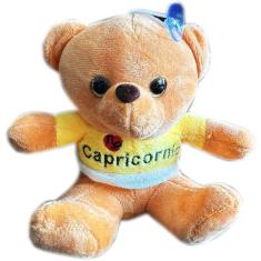 Imagem de Urso Ursinho Pelucia Pequeno Roupinha Signo Cancer Fofo Cesta
