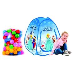 Imagem de Barraca Toca Pop Up Infantil Princesa Gelo + 50 Bolinhas