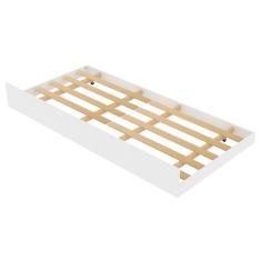 Imagem de Cama De Solteiro Auxiliar Branco Cm8008 - Tecno Mobili