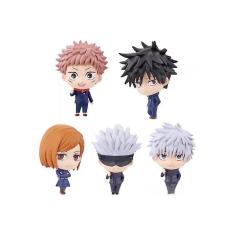Imagem de 6Pcs Jujutsu Kaisen Figura Modelo De Brinquedo