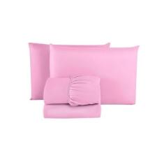 Imagem de Jogo De Lençol King Esplendore 100% Algodão Percal 200 Fios 04 Peças T