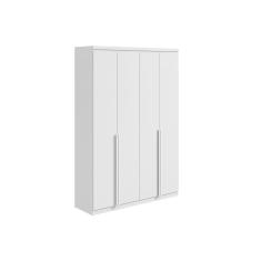 Imagem de Guarda Roupa 4 Portas E 2 Gavetas Alonzo New Branco Lopas