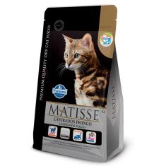 Imagem de Ração Farmina Matisse Gatos Adultos Castrados Frango 7,5Kg