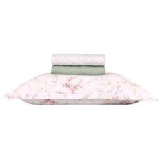 Imagem de Jogo de Cama Solteiro 3 Pçs Malha Sofisticata Sublime