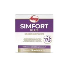 Imagem de Simfort Plus Probiótico com 4 Espécies 2g Vitafor 10 Sachês