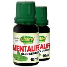 Imagem de Kit 2 Óleo de Menta Mentalife 10ml Unilife