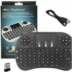 Imagem de Mini Teclado Wireless Keyboard Com Touchpad Usb Android