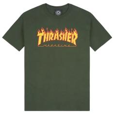 Imagem de Camiseta Thrasher Flame Logo Masculina
