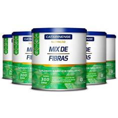 Imagem de Kit 5 Mix De Fibras Catarinense Pharma 300G Neutro