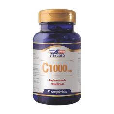 Imagem de Vitamina C 1000mg 60 Comprimidos - Vit Gold