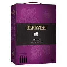 Imagem de Vinho Tinto Seco Merlot Panizzon Bag In Box 3l