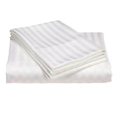 Imagem de Jogo De Cama Casal 3 Peças Stripe Luxo 300 Fios Padrão Hotel - Magic E