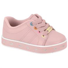 Imagem de Tênis Infantil Molekinha Casual Turim Corações Rosa-Feminino