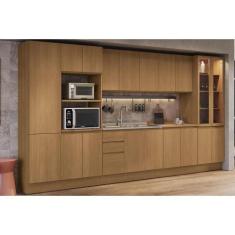 Imagem de Cozinha Modulada Completa Ciela 8 Peças (2Aéreos+2Balcões+3Paneleiros+